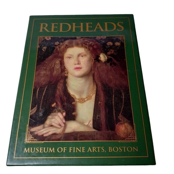 VTG Redheads Notecards Stationery Museum Of Fine Arts Boston Qty 29 Blank Inside - Picture 3 of 4